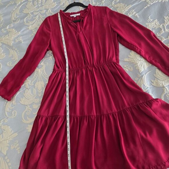 💥2 For $25💥 Bundle Corresponding Items For Deal!!! Cleo - Burgundy Dress - Picture 4 of 5